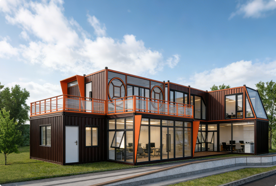 飞思特集装箱工厂办公区